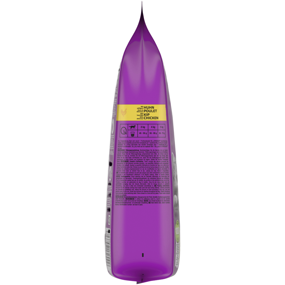 WHISKAS 7+ Huhn, 800g & 1,9kg | Trockenfutter