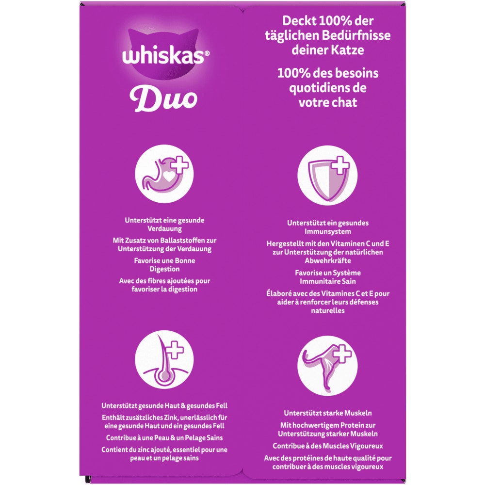 WHISKAS® Duo Classic Combos in Gelee, Multipack 12 x 85g - 2