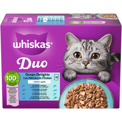 Duo Ocean Delights in Gelee, Nassfutter