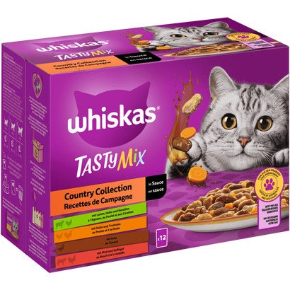 Tasty Mix Country Collection in Sauce, Nassfutter