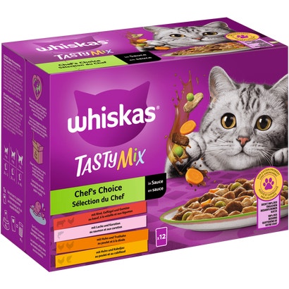 Tasty Mix Chef's Choice in Sauce, Nassfutter
