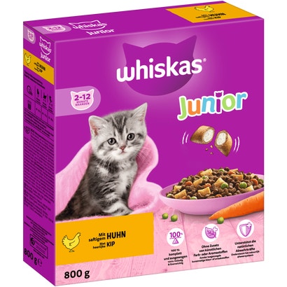 Junior Huhn, Trockenfutter